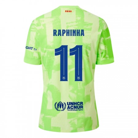 FC Barcelona Raphinha 11 Tredje 2024-25 - Fodboldtrøjer (S/S) FC Barcelona Raphinha 11 Tredje 2024-25 - Fodboldtrøjer (S/S)